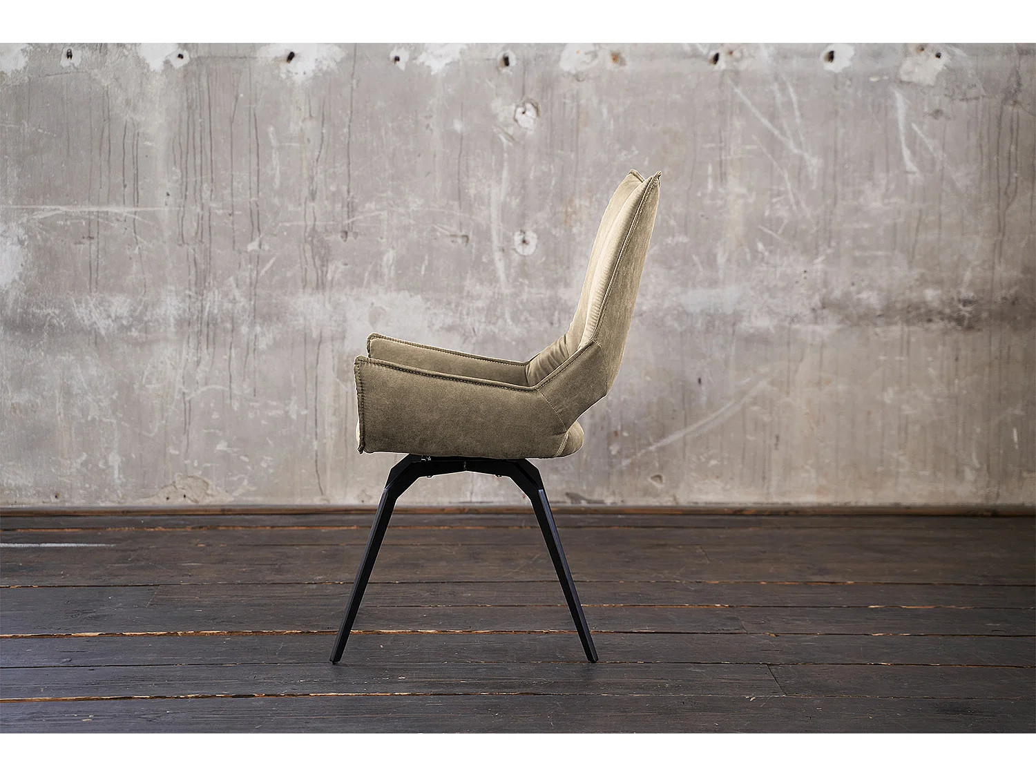 Fauteuil - beige tissu tissé - SIVO