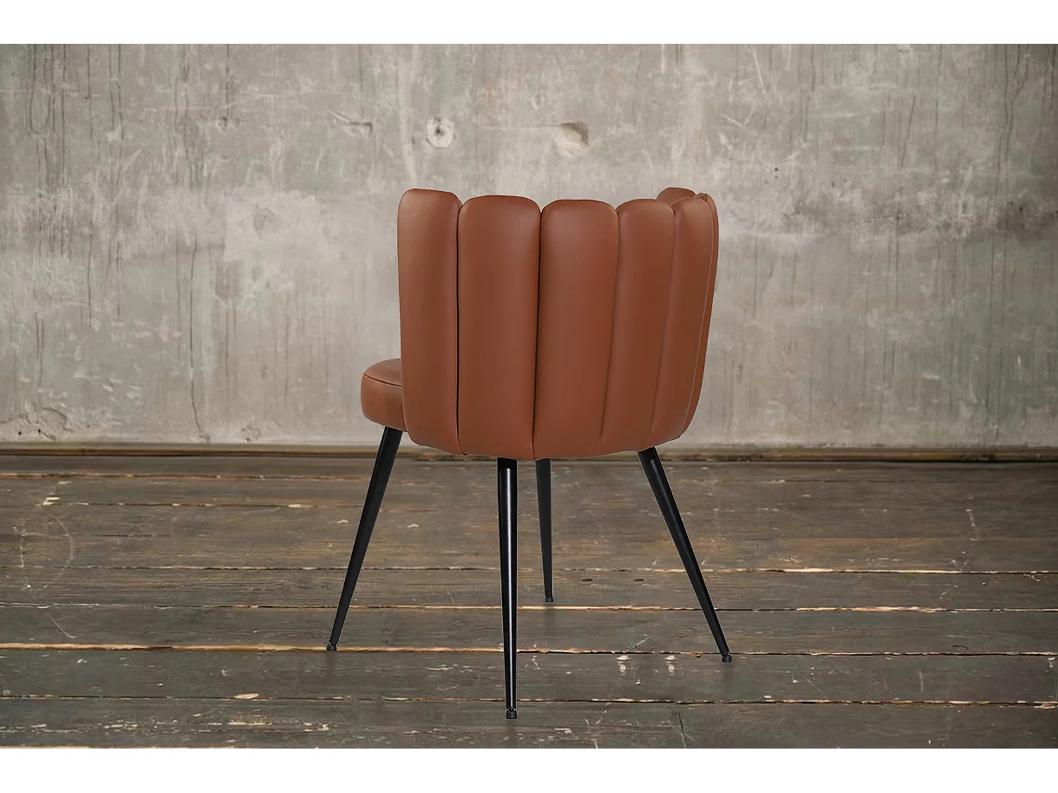 Eetkamerstoel - Bruin Leer - JADA