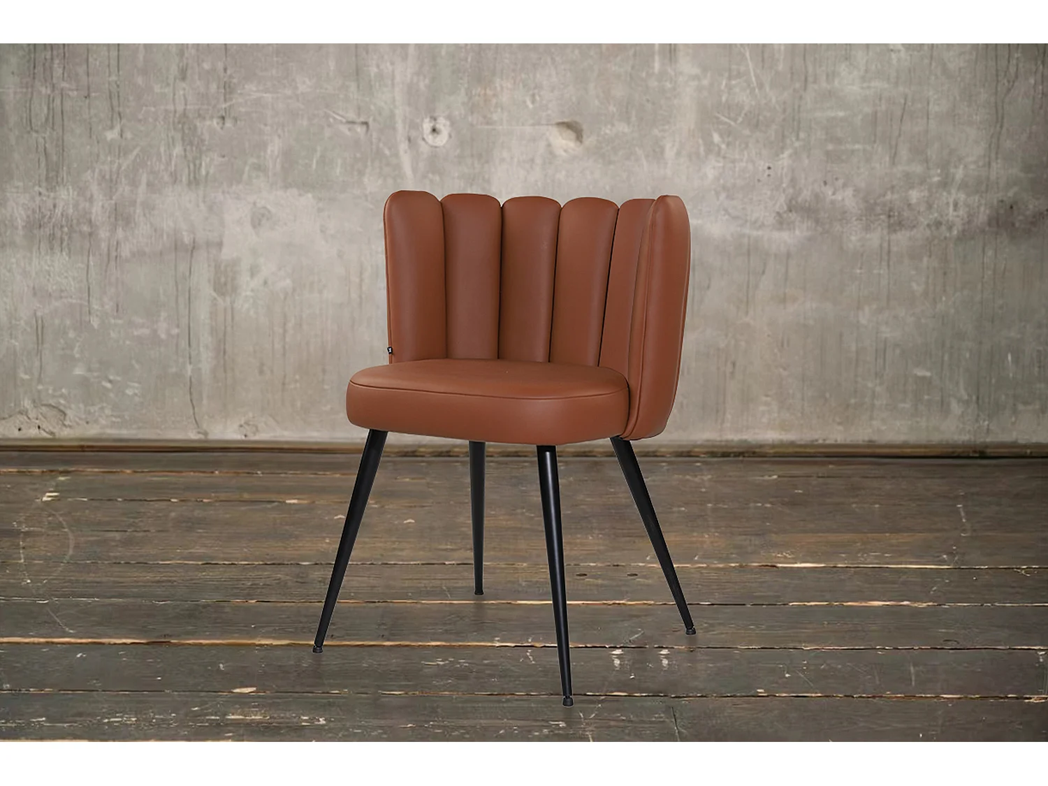 Eetkamerstoel - Bruin Leer - JADA