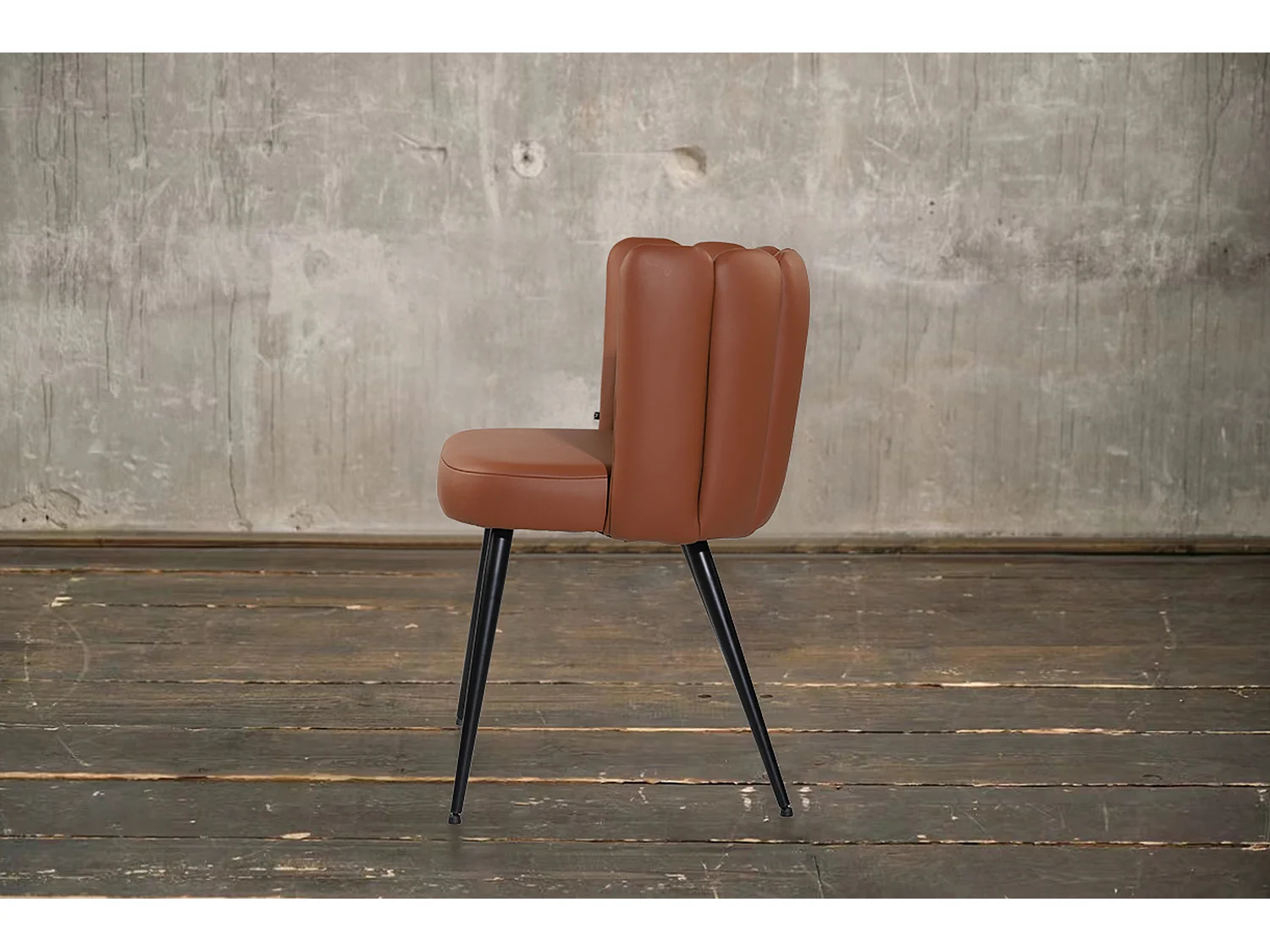 Eetkamerstoel - Bruin Leer - JADA