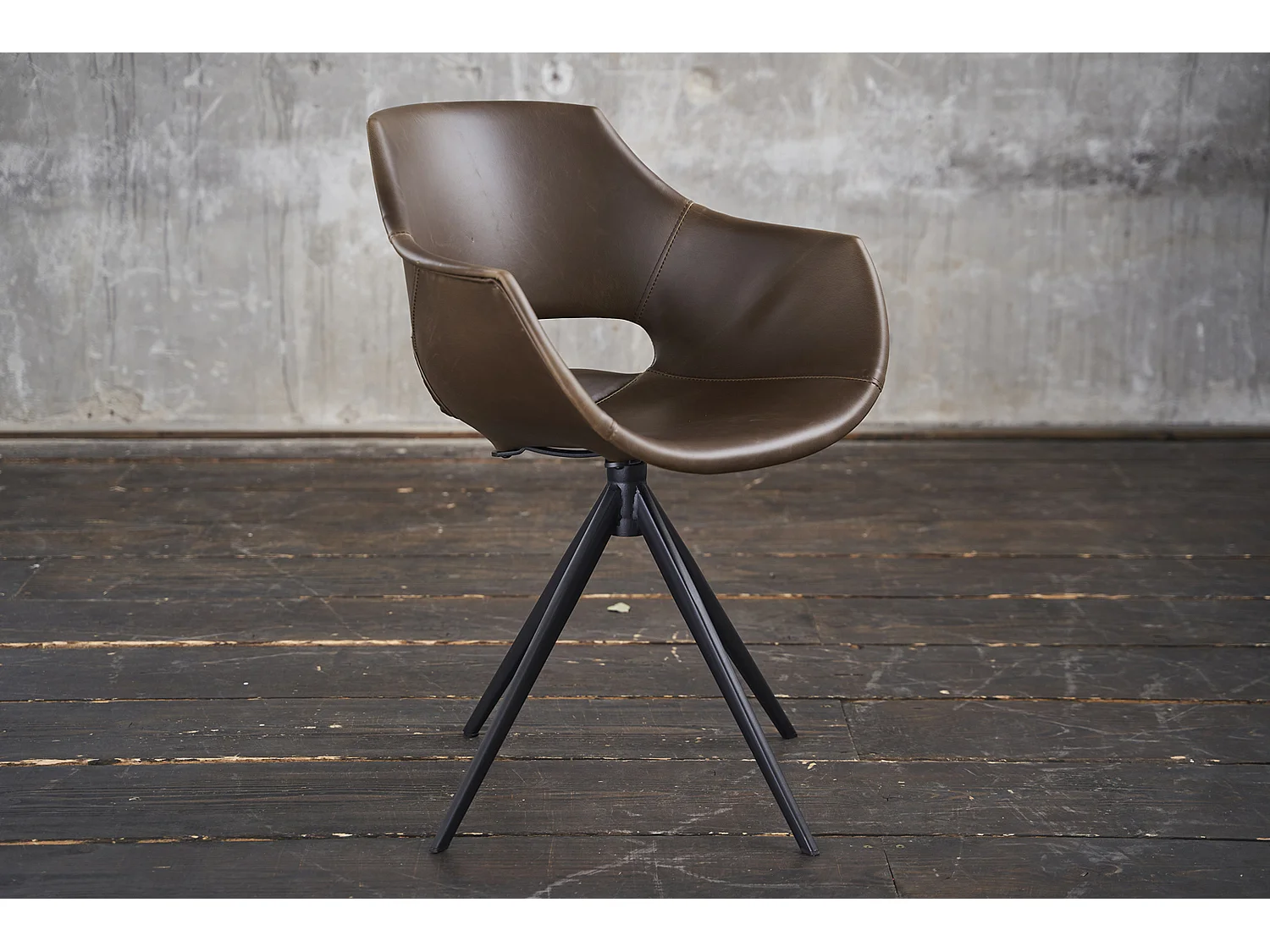 ZAJA - Donkerbruin Imitatieleer - ZAJA