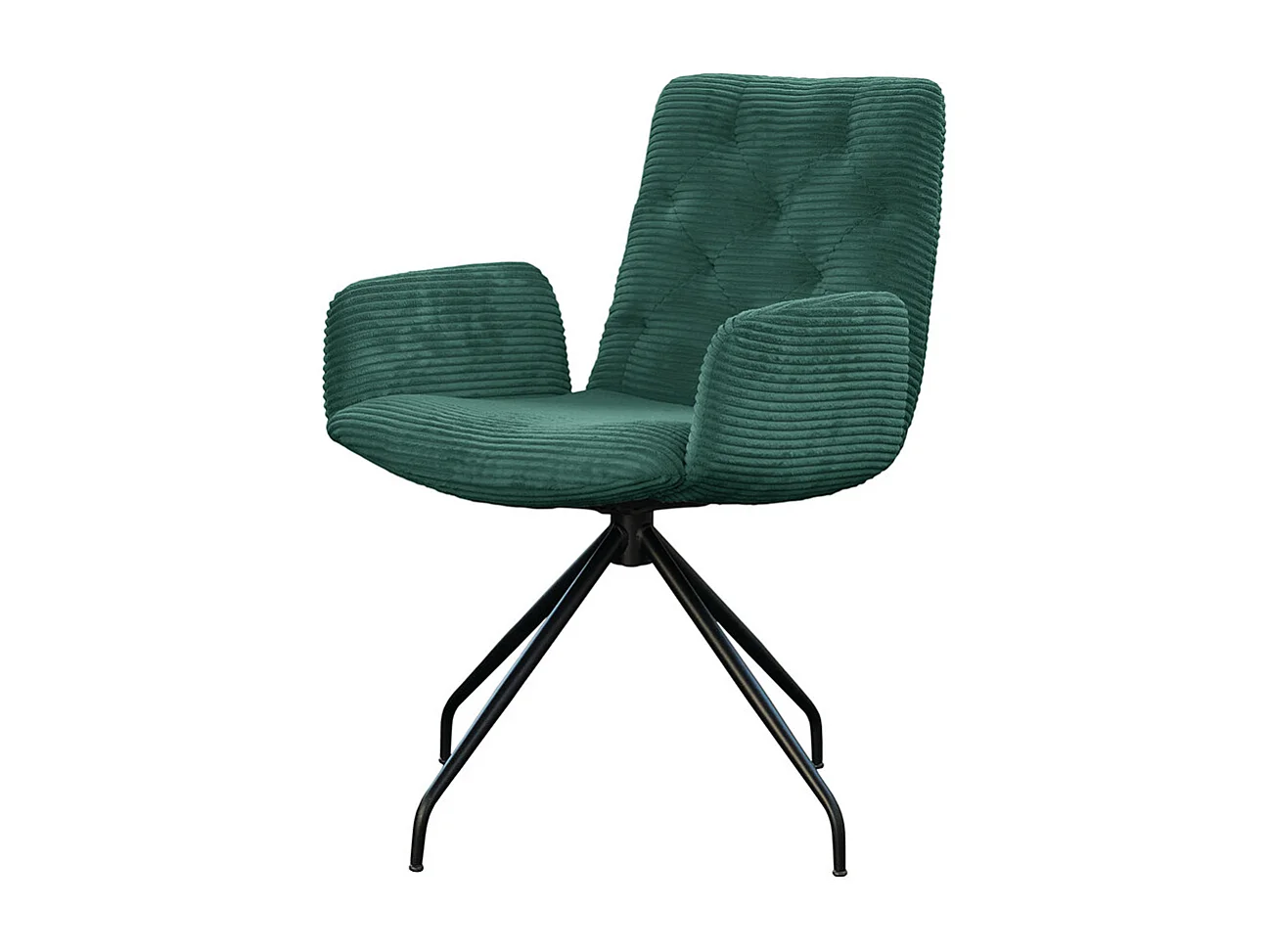 Silla - verde esmeralda Pana - CHARME