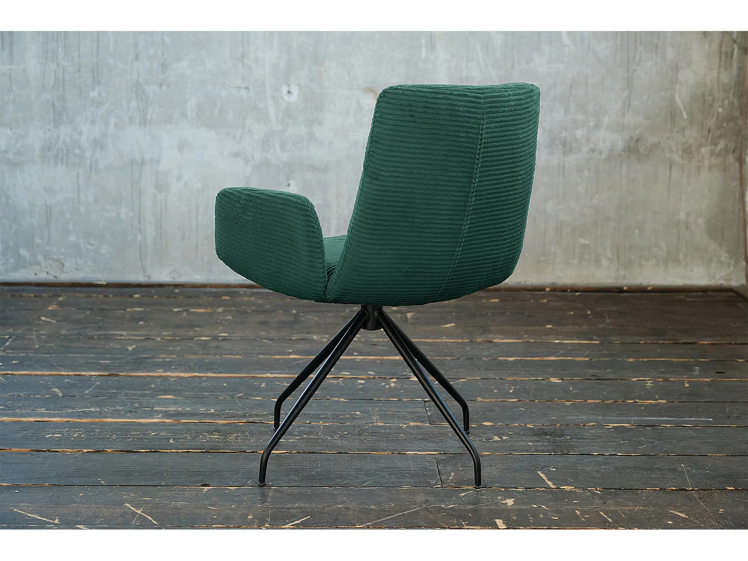 Silla - verde esmeralda Pana - CHARME