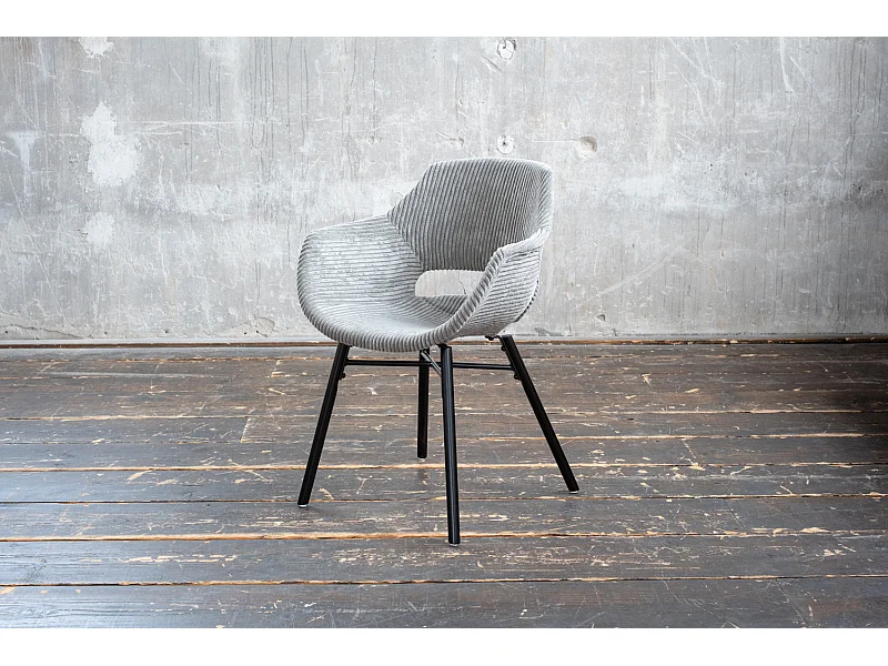 Silla - Gris Pana - ZAJA