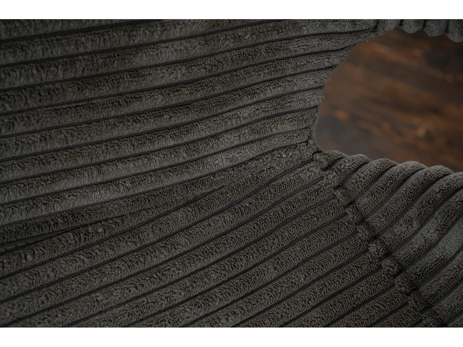 Esszimmerstuhl - Grau Cord - ZAJA