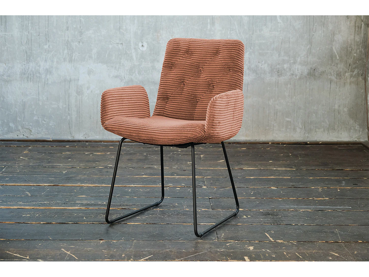 Silla - marrón Pana - CHARME