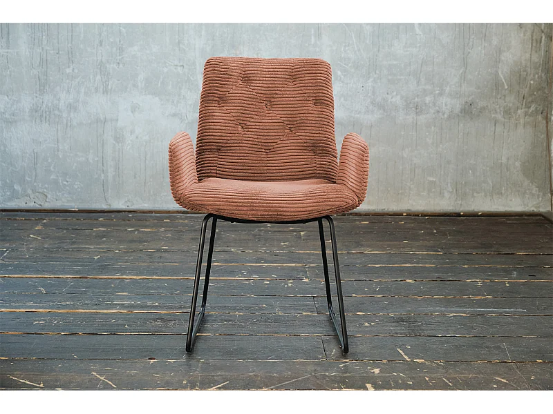 Stuhl - Braun Cord - CHARME