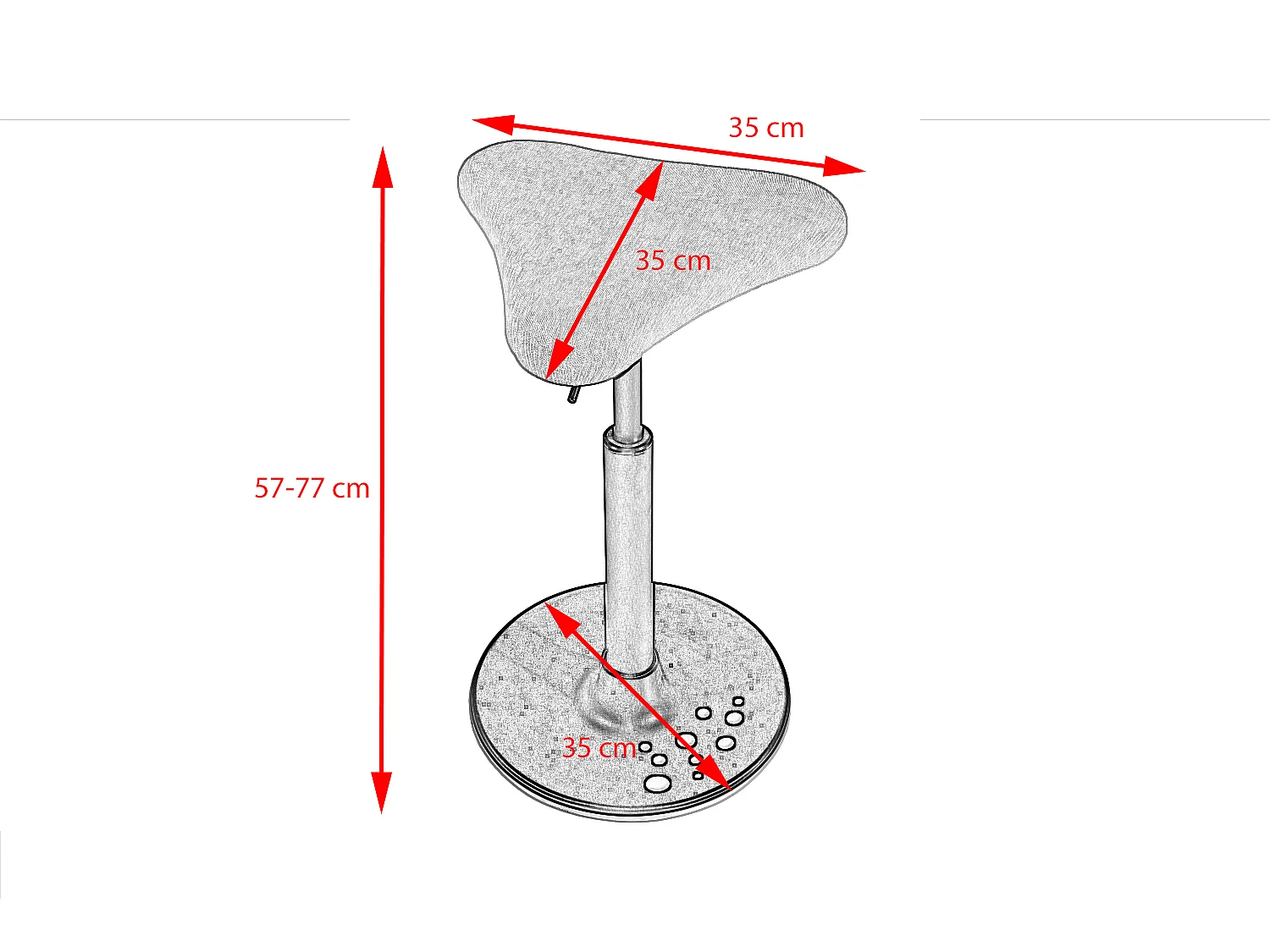 TINTO - Grijs Kunststof - 35 x 35 cm - TINTO