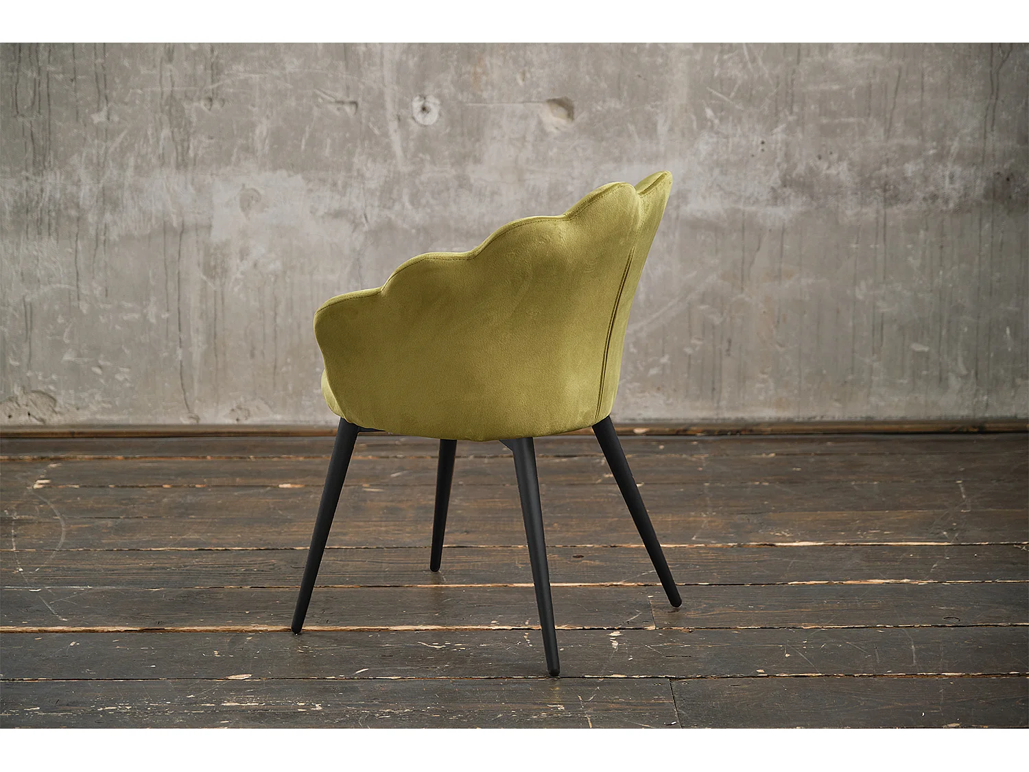 Esszimmerstuhl - Grün Velvet - CARLA