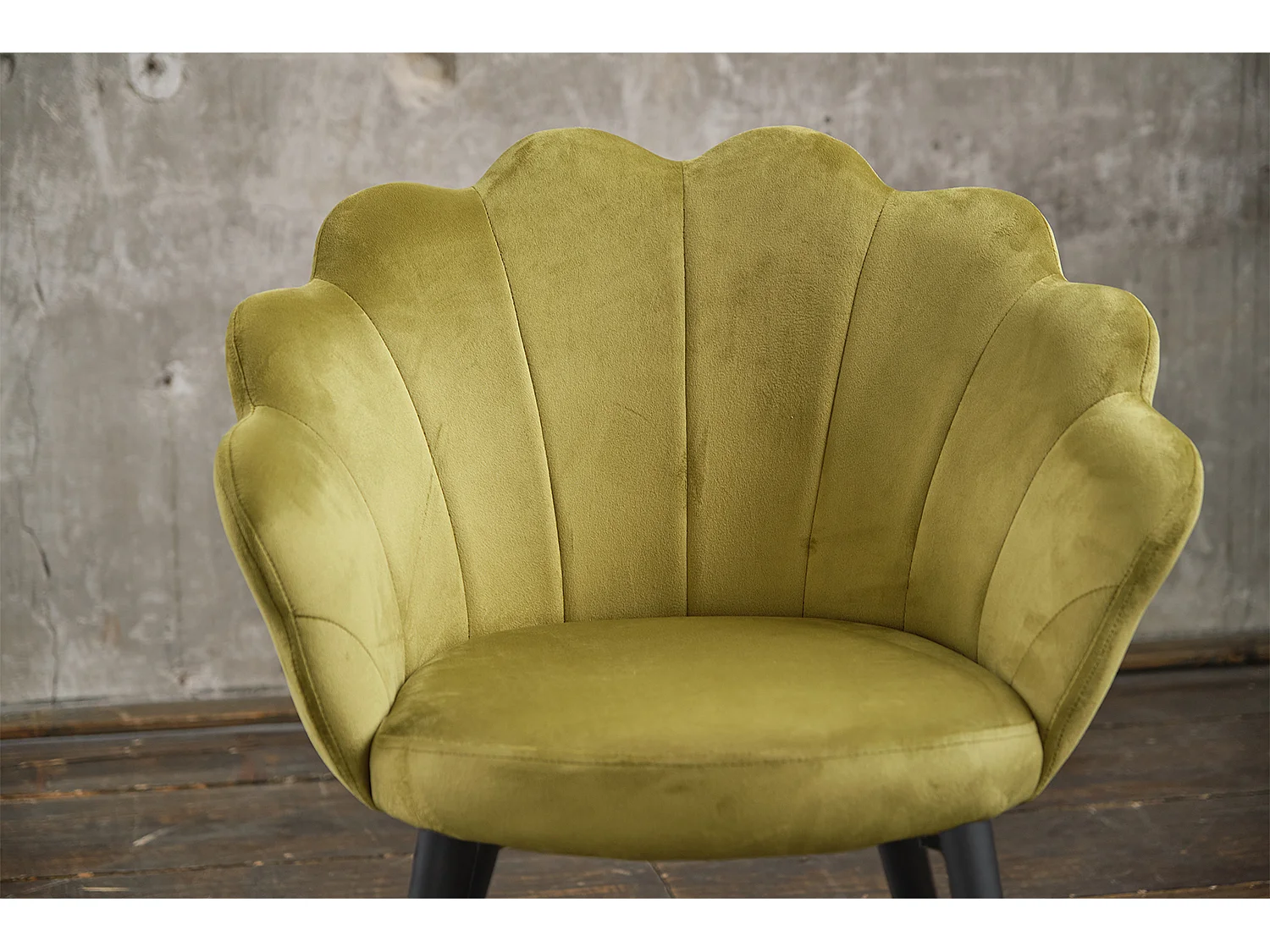 Esszimmerstuhl - Grün Velvet - CARLA