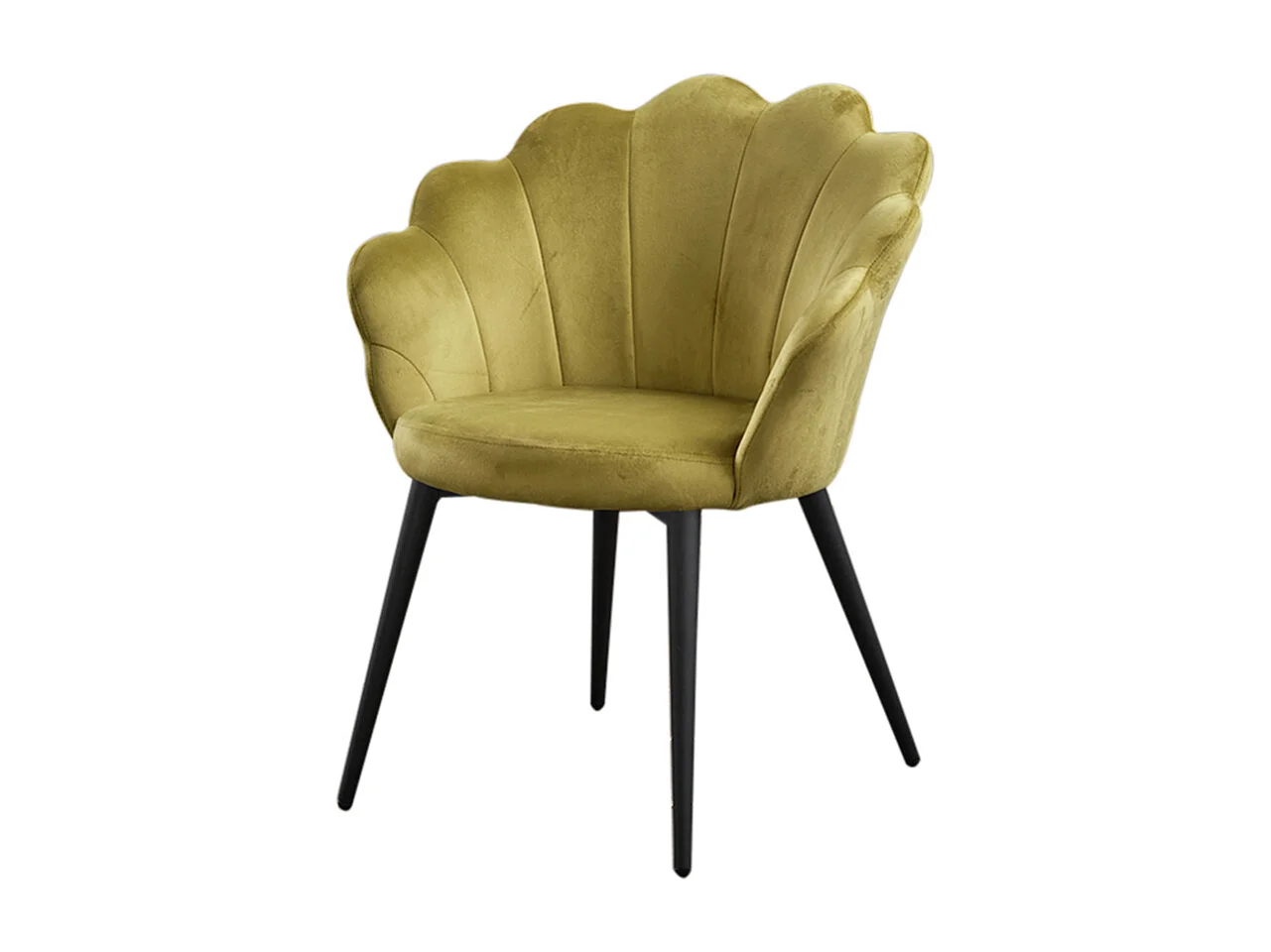 Esszimmerstuhl - Grün Velvet - CARLA