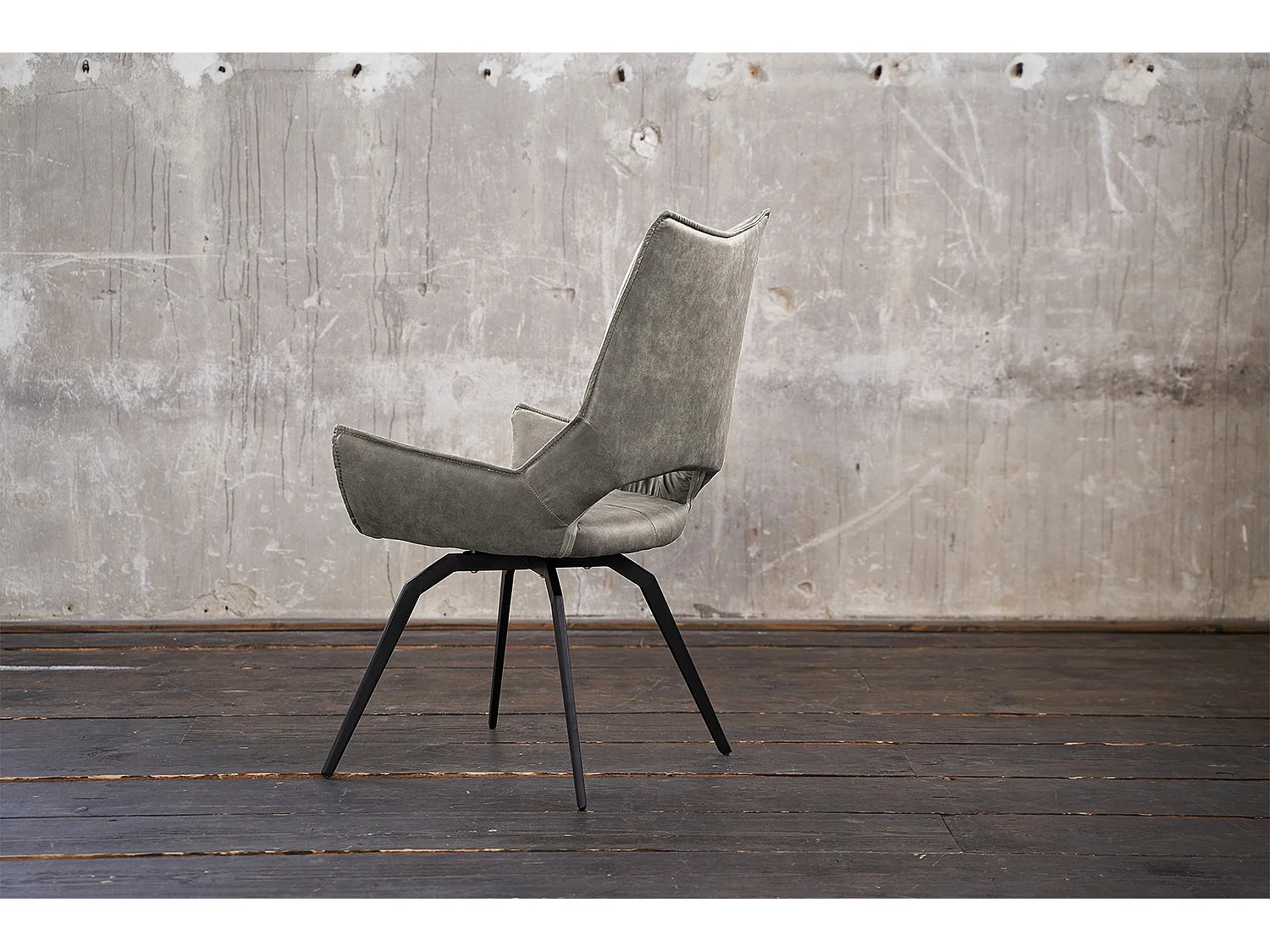 Fauteuil - gris clair tissu tissé - SIVO