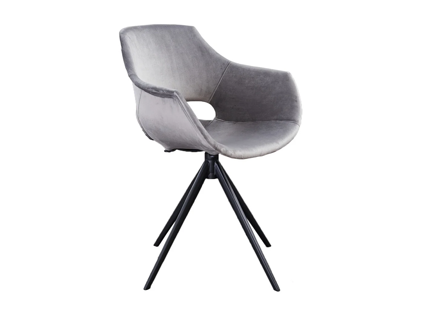 Sedia - Grigio velluto - ZAJA