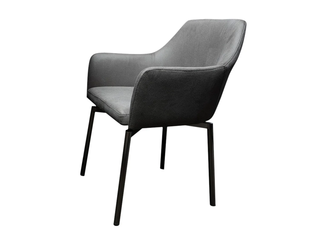 Silla - gris claro microfibra - LOUI