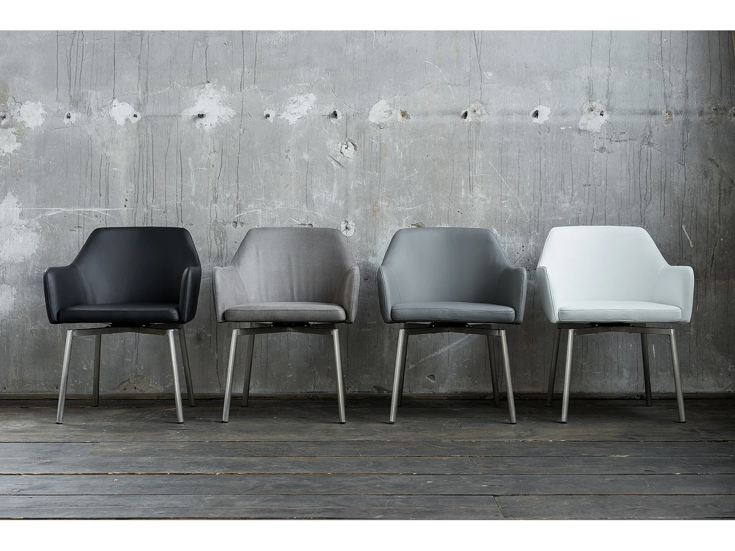 Silla - gris claro microfibra - LOUI