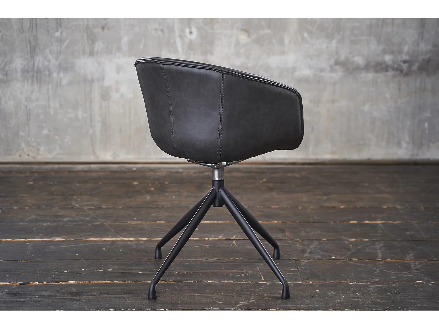 Stoel - Grijs Imitatieleer - DANI