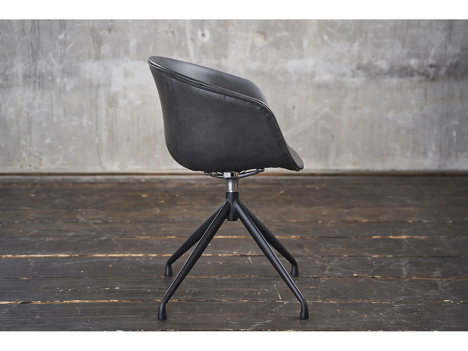 Sillón - Gris piel sintética - DANI