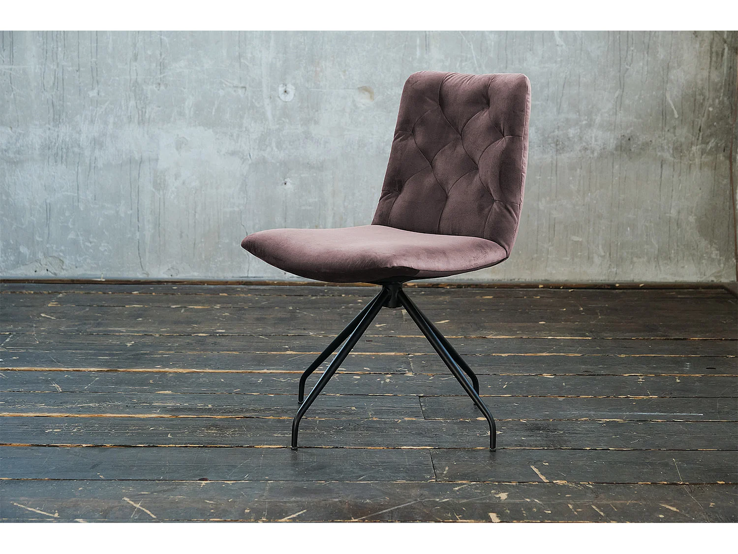 Drehstuhl - Rosé Velvet - CHARME