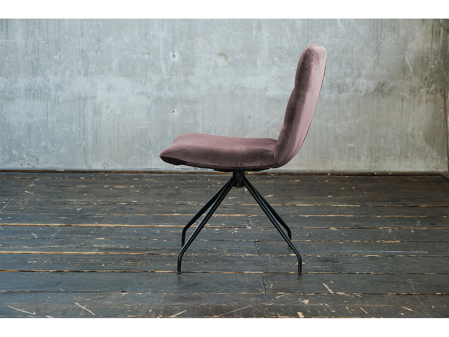 Drehstuhl - Rosé Velvet - CHARME