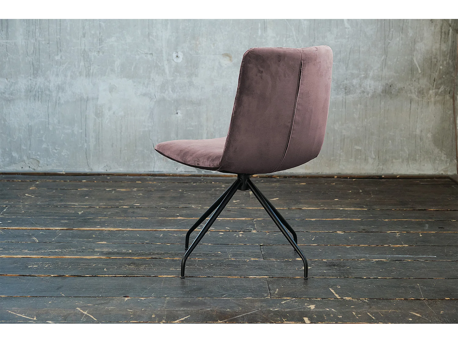 Drehstuhl - Rosé Velvet - CHARME