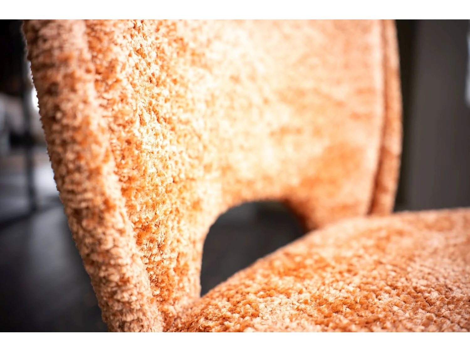 Esszimmerstuhl - Braun Webstoff - JONA