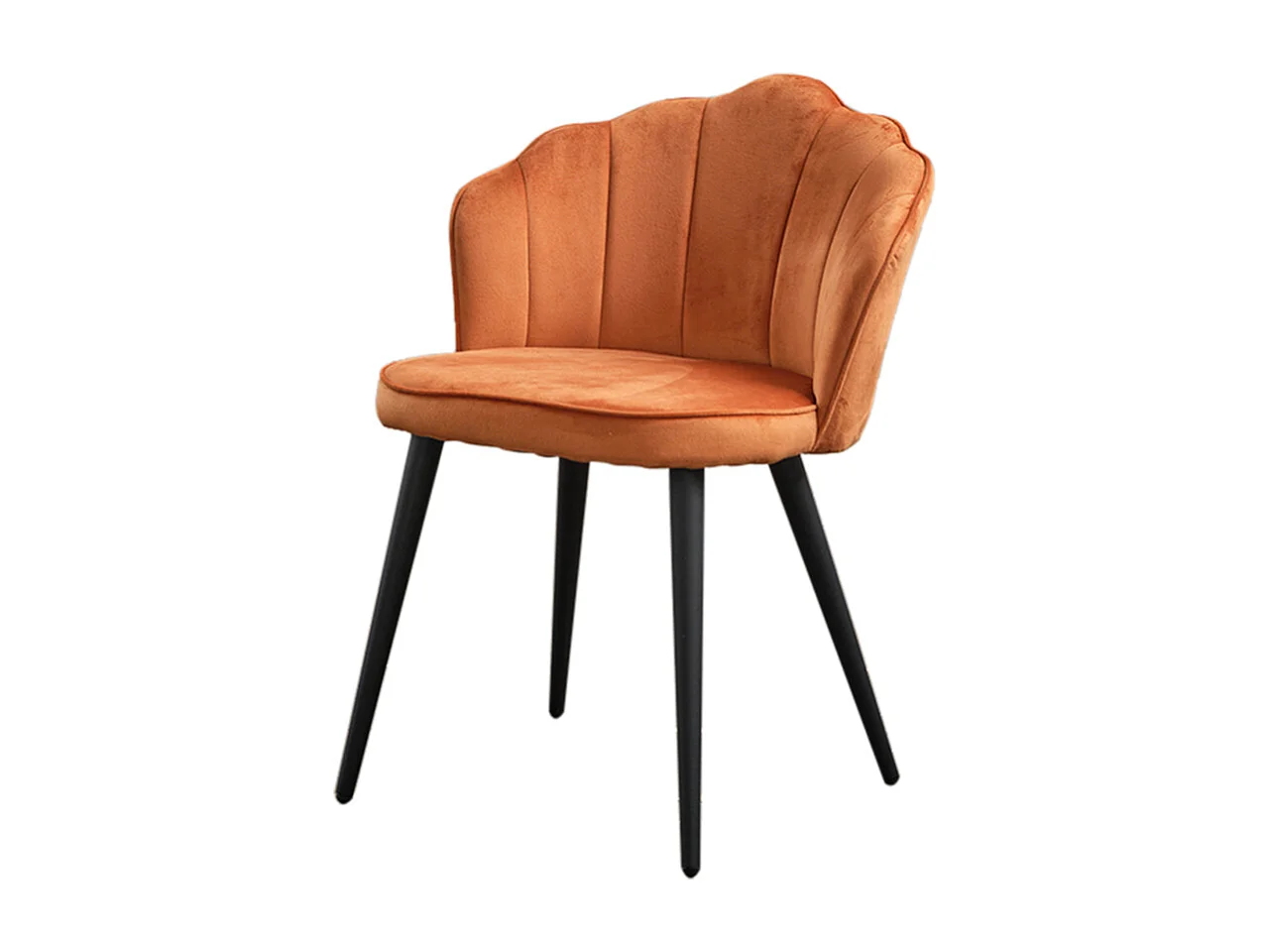 Polsterstuhl - Kupfer Velvet - SALLY