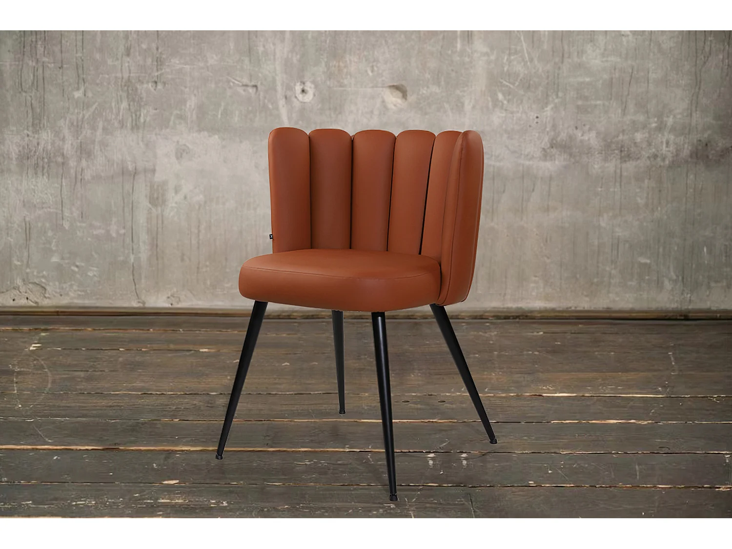 Eetkamerstoel - Bruin Imitatieleer - JADA