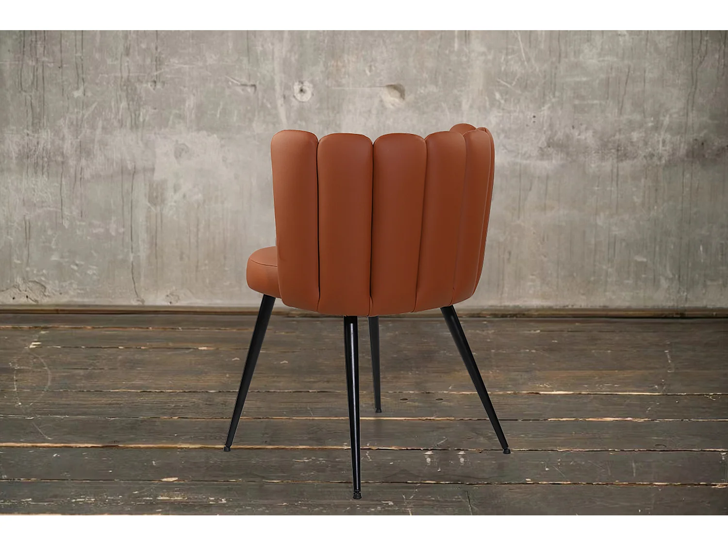 Eetkamerstoel - Bruin Imitatieleer - JADA