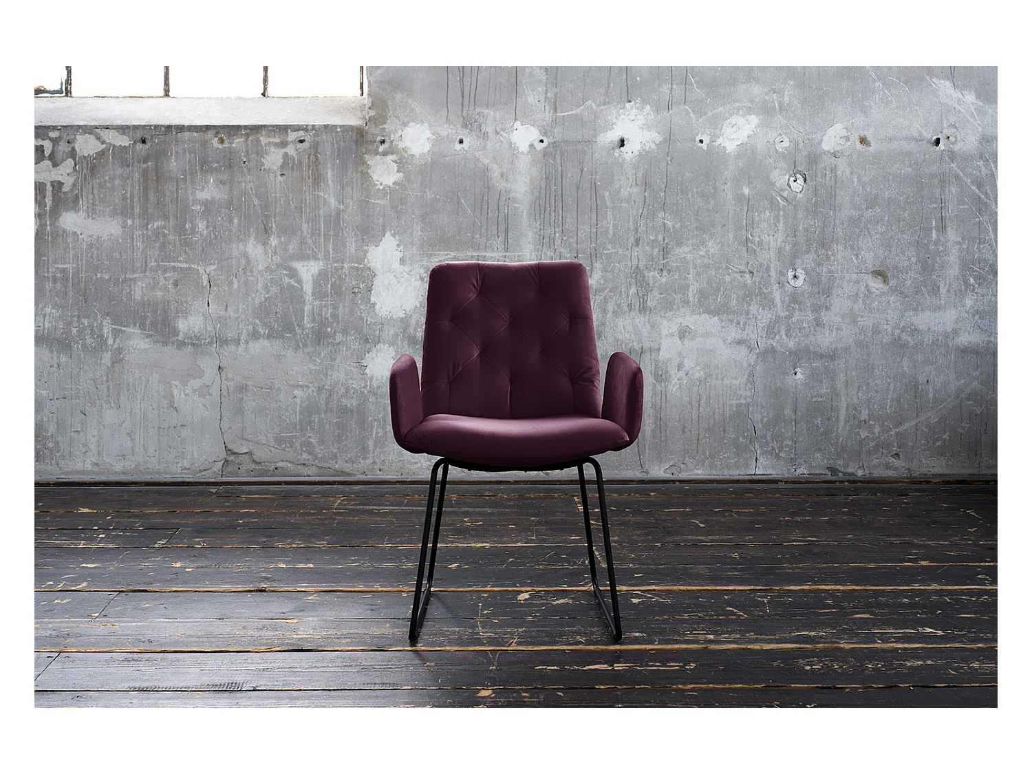 Sedia - Violetta velluto - NEW CHARME