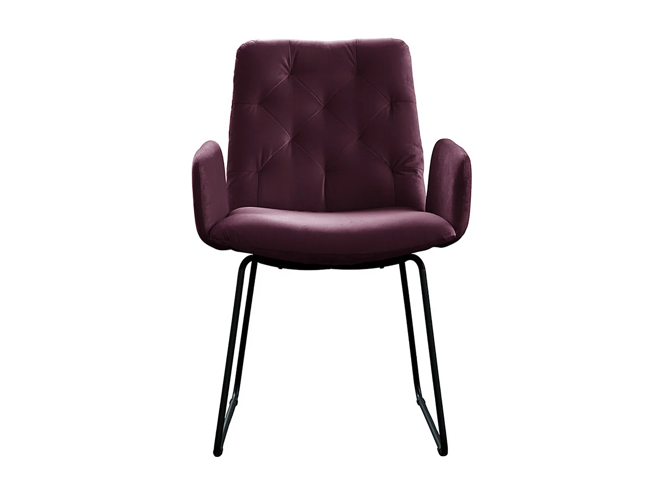 Armlehnenstuhl - Violett Velvet - NEW CHARME
