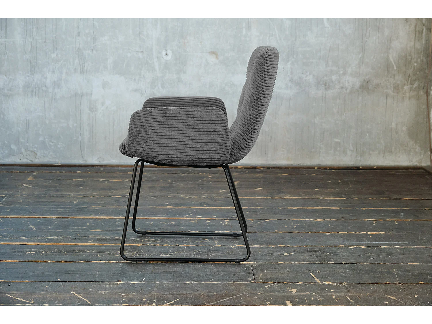 Silla - Gris Pana - CHARME