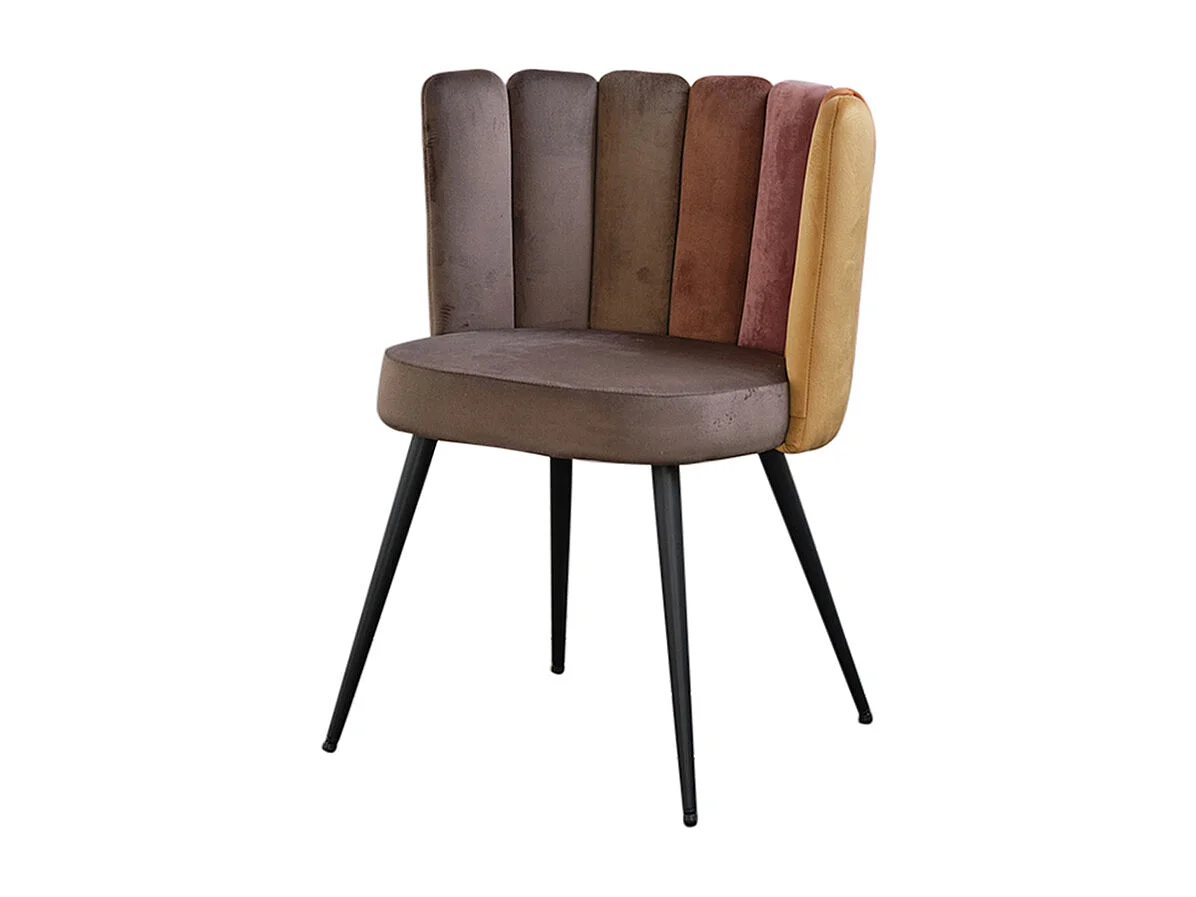 Polsterstuhl - Braun Velvet - JADA