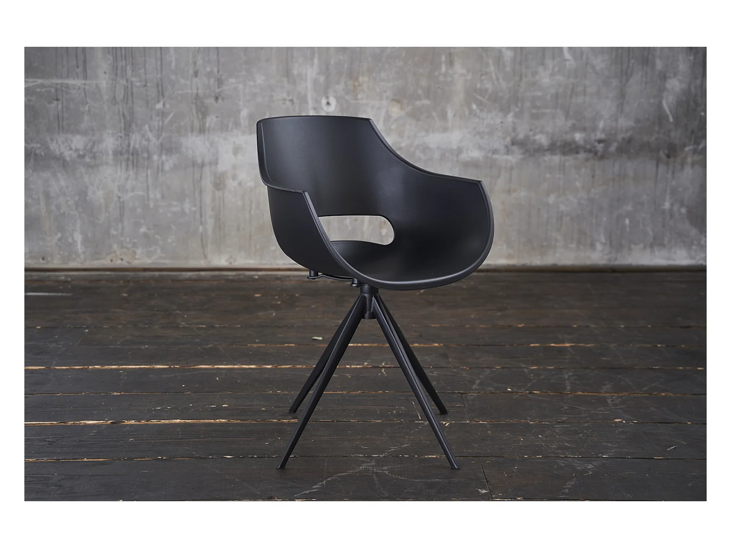 Fauteuil - Noir plastique - ZAJA