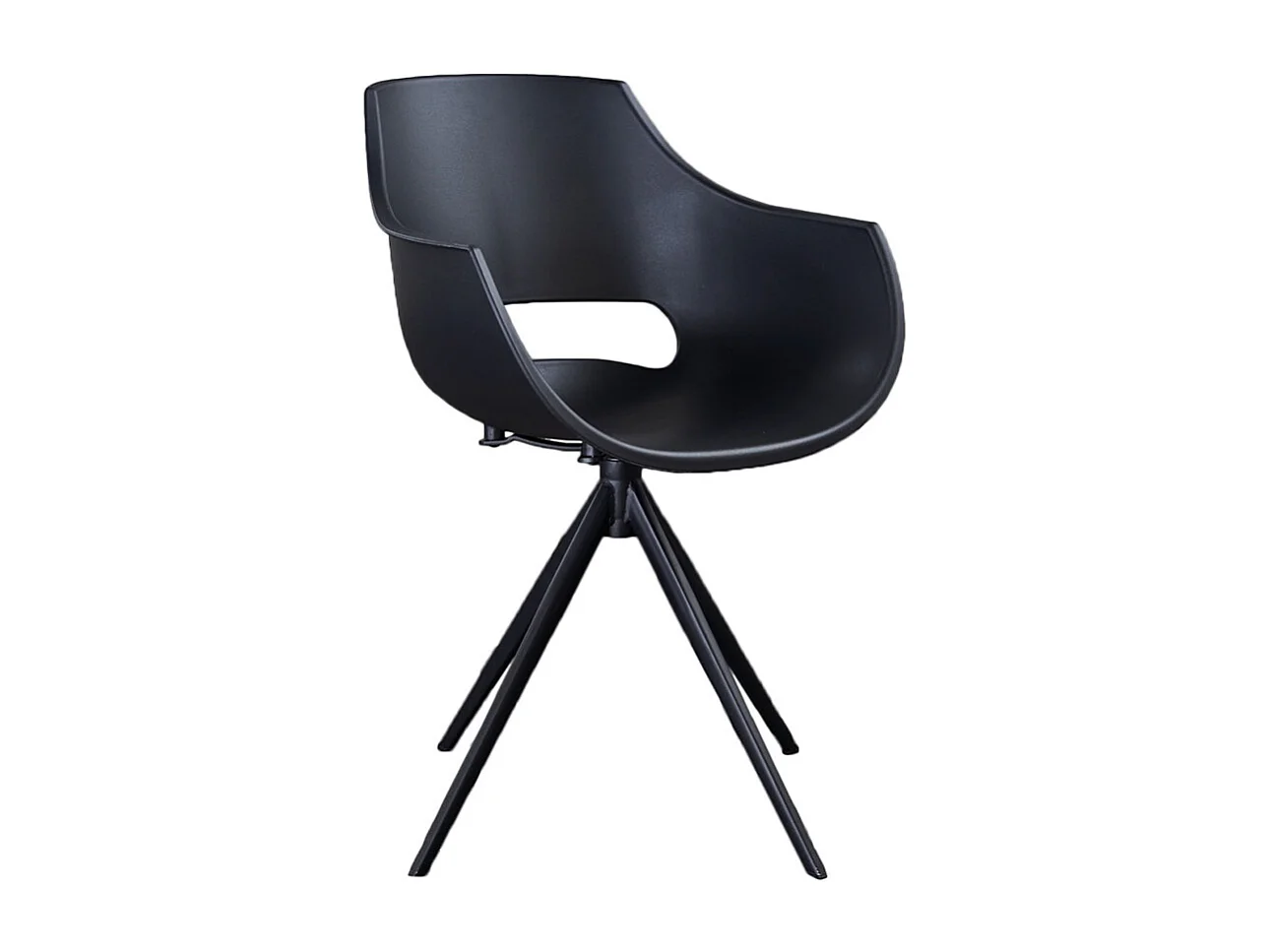 Silla - Negro plástico - ZAJA