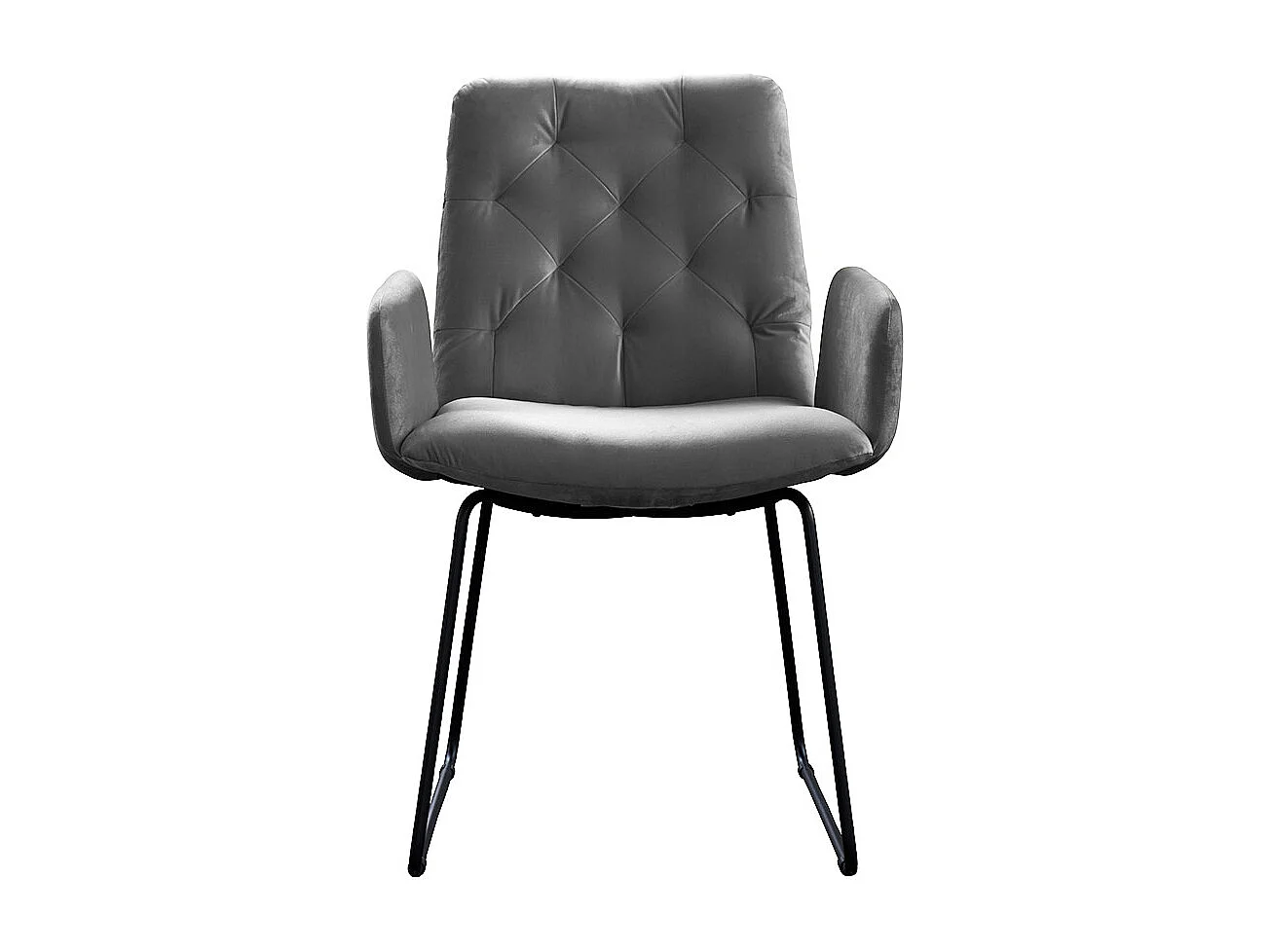 Chaise - Gris Velours - NEW CHARME