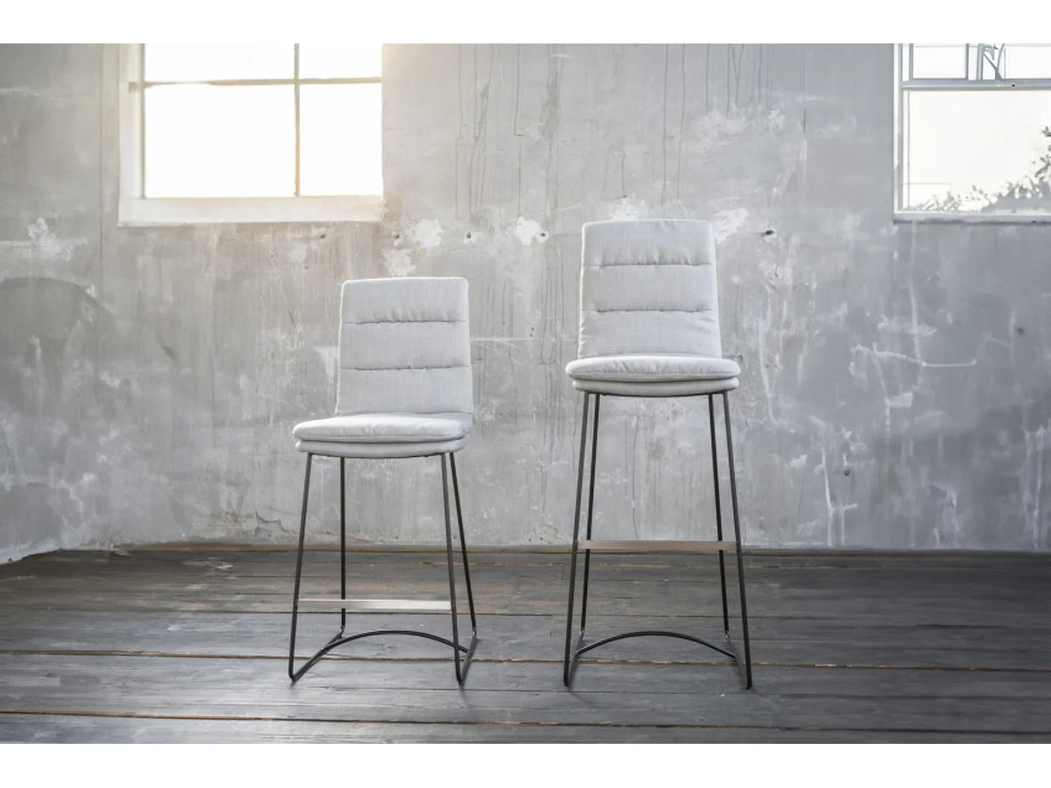 VINCE - Lichtgrijs Geweven stof - VINCE