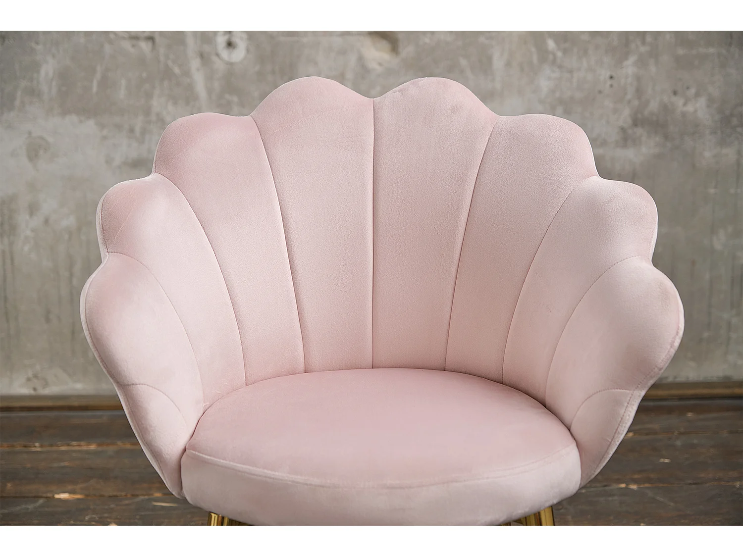 Chaise - Rose Velours - CARLA