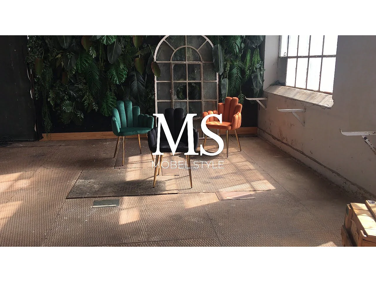 Chaise - cuivre Velours - FREJA