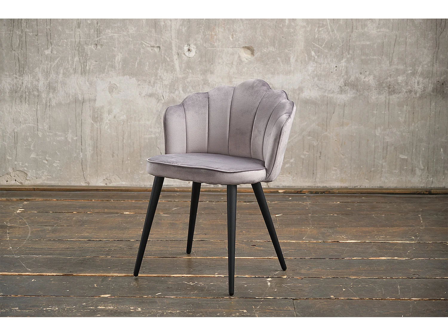 silla - plata terciopelo - SALLY