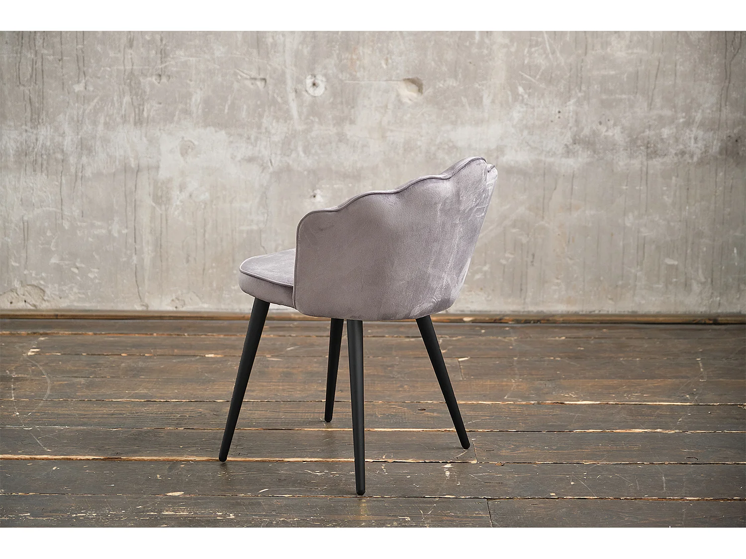 silla - plata terciopelo - SALLY