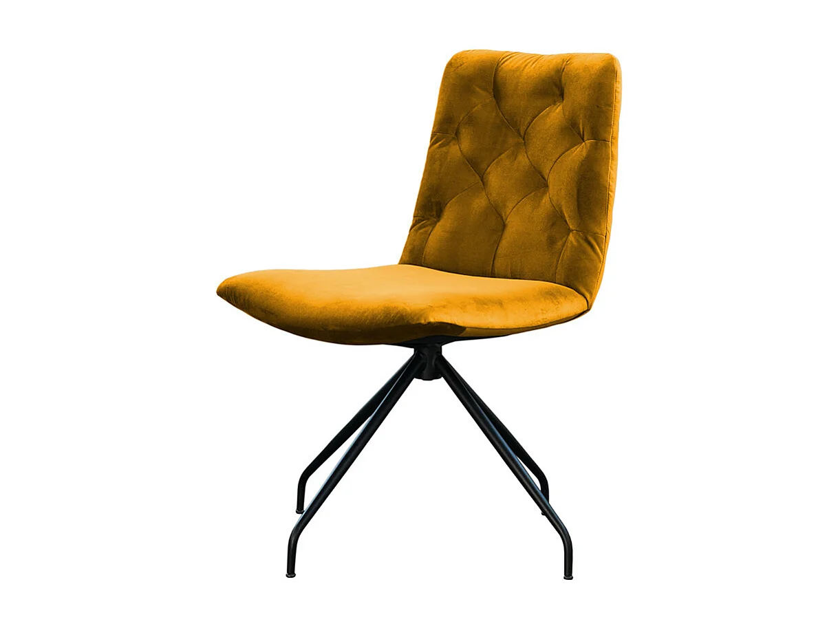 Sillón - amarillo terciopelo - CHARME