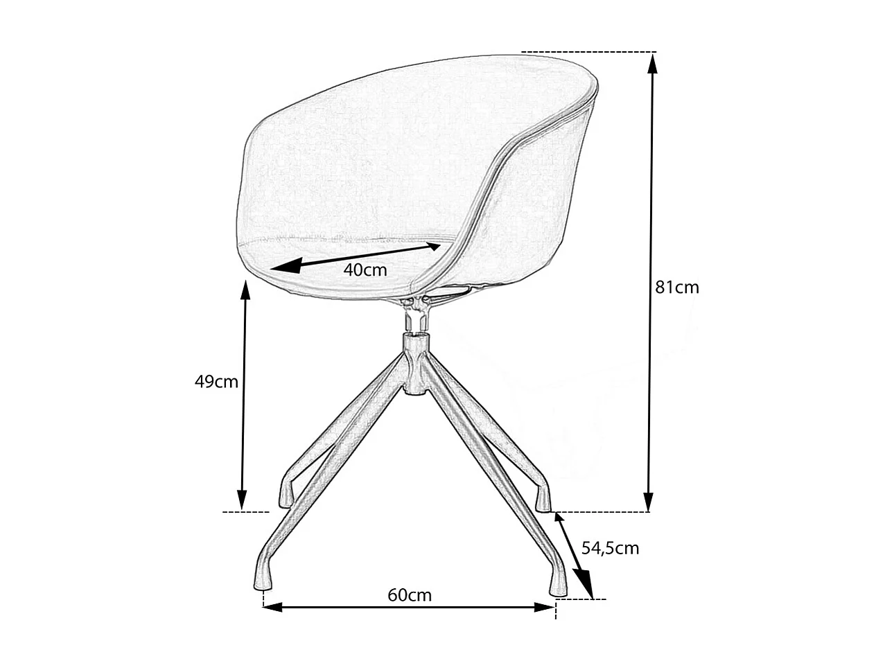 4x - Grün Kunstleder - DANI