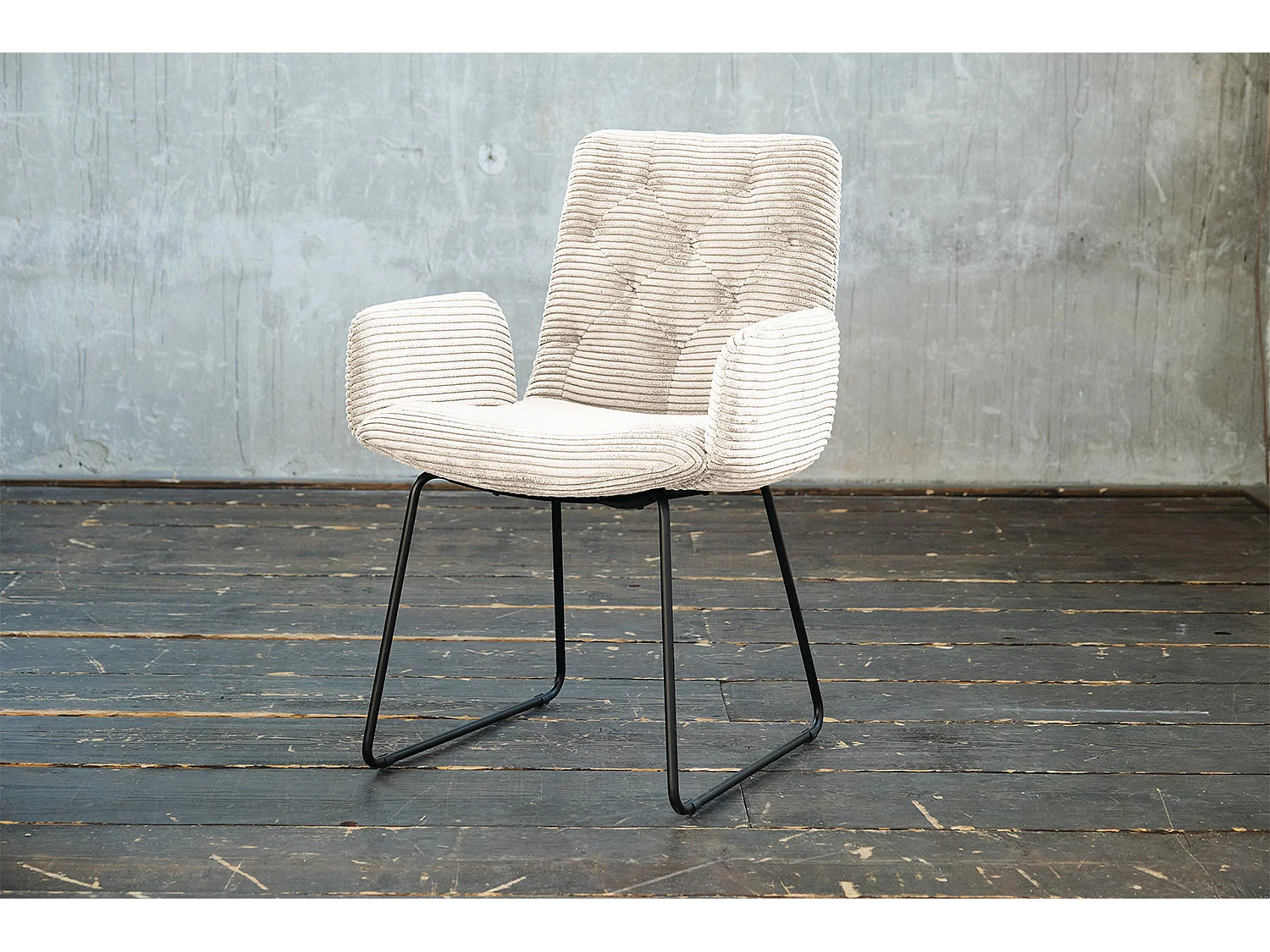 Silla - blanco crema Pana - CHARME