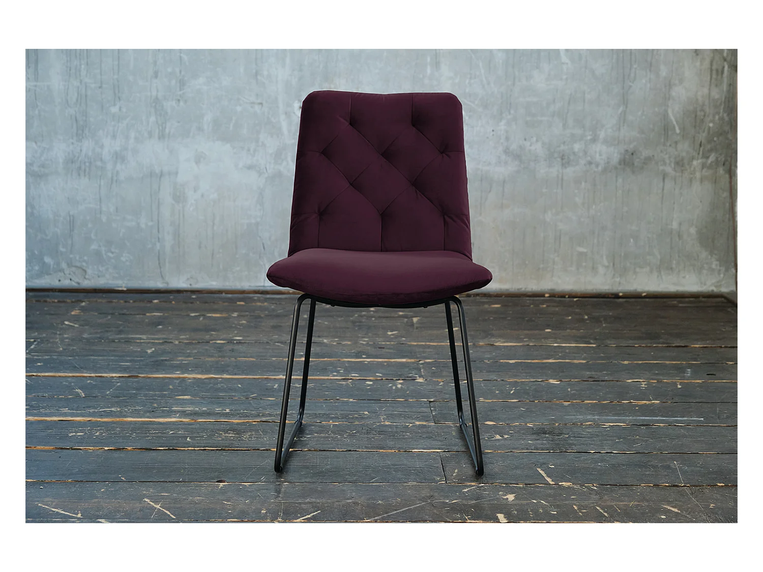 Sedia - Violetta velluto - CHARME