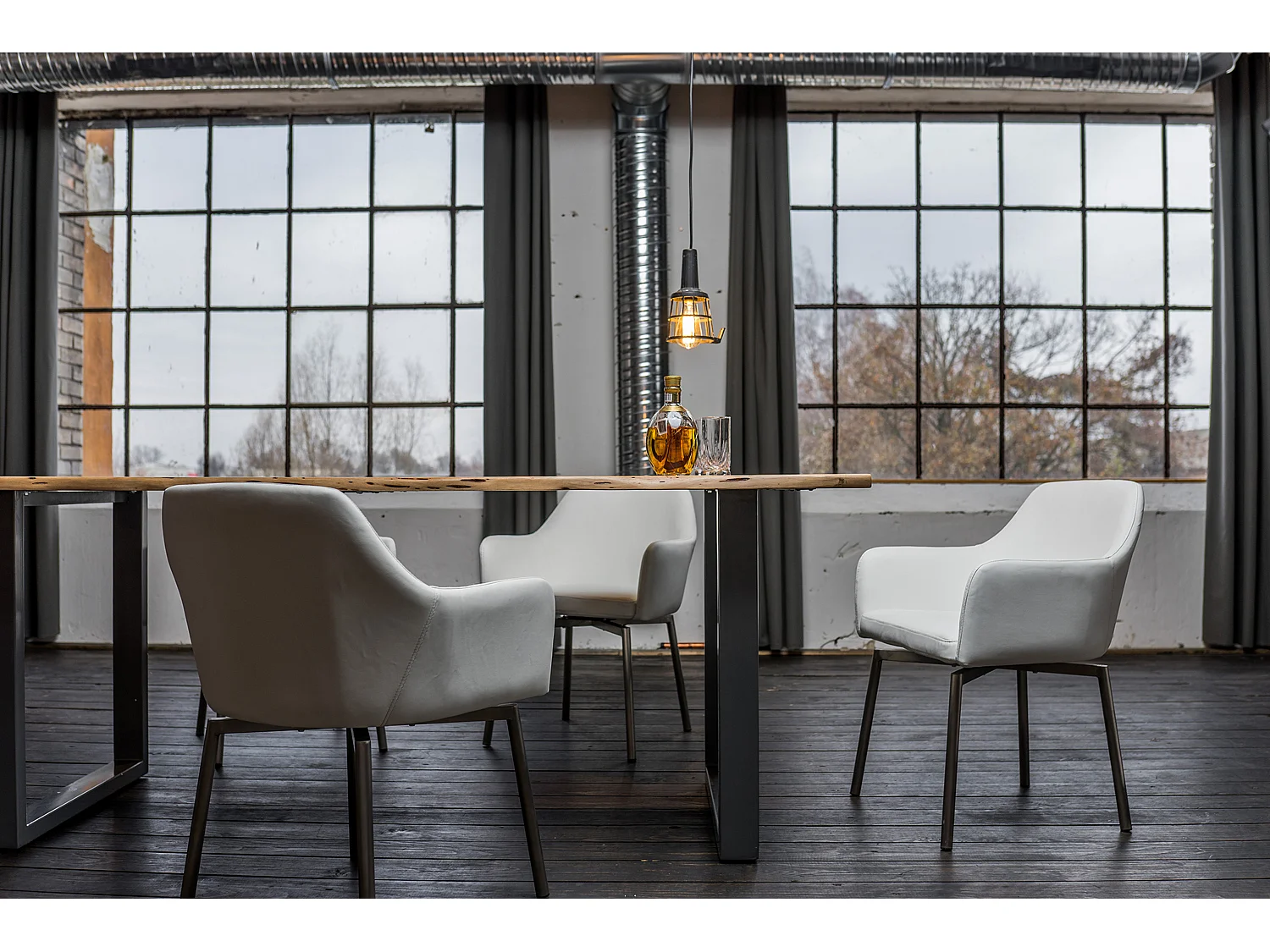 - Weiß Kunstleder - LOUI