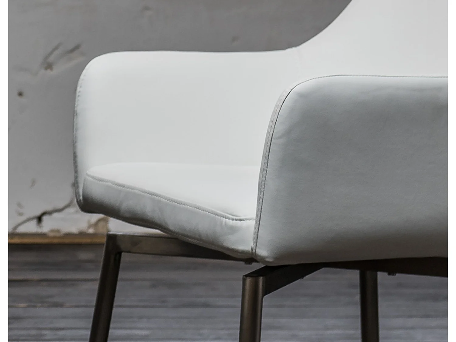 - Weiß Kunstleder - LOUI