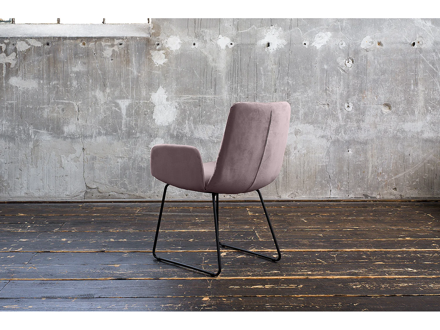 Esszimmerstuhl - Grau Velvet - NEW CHARME