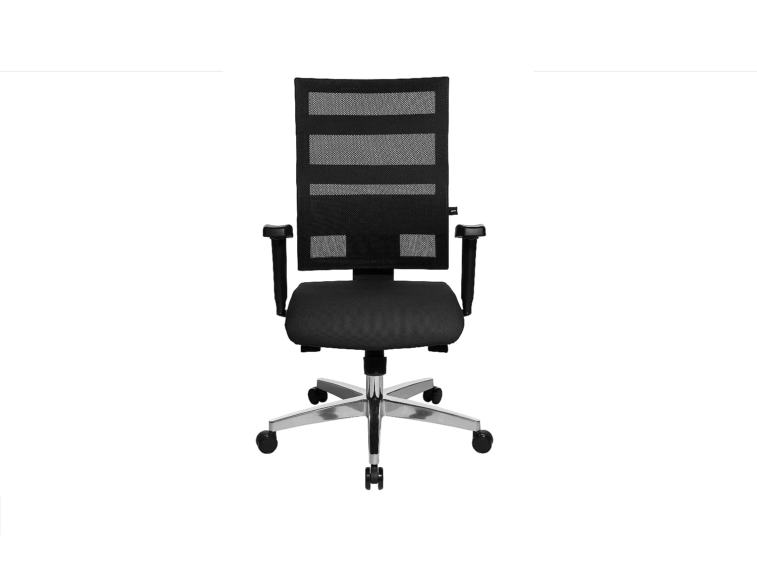 Ergonomischer Stuhl - Schwarz Kunststoff - 64 x 64 cm - TORO