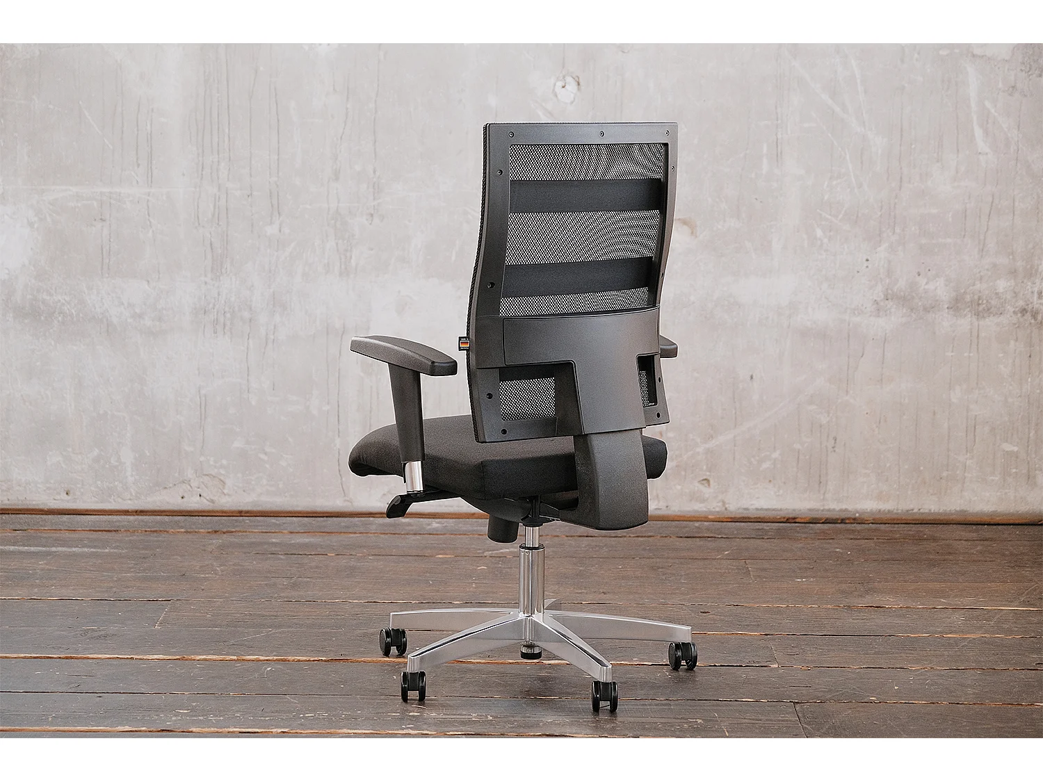 Ergonomischer Stuhl - Schwarz Kunststoff - 64 x 64 cm - TORO