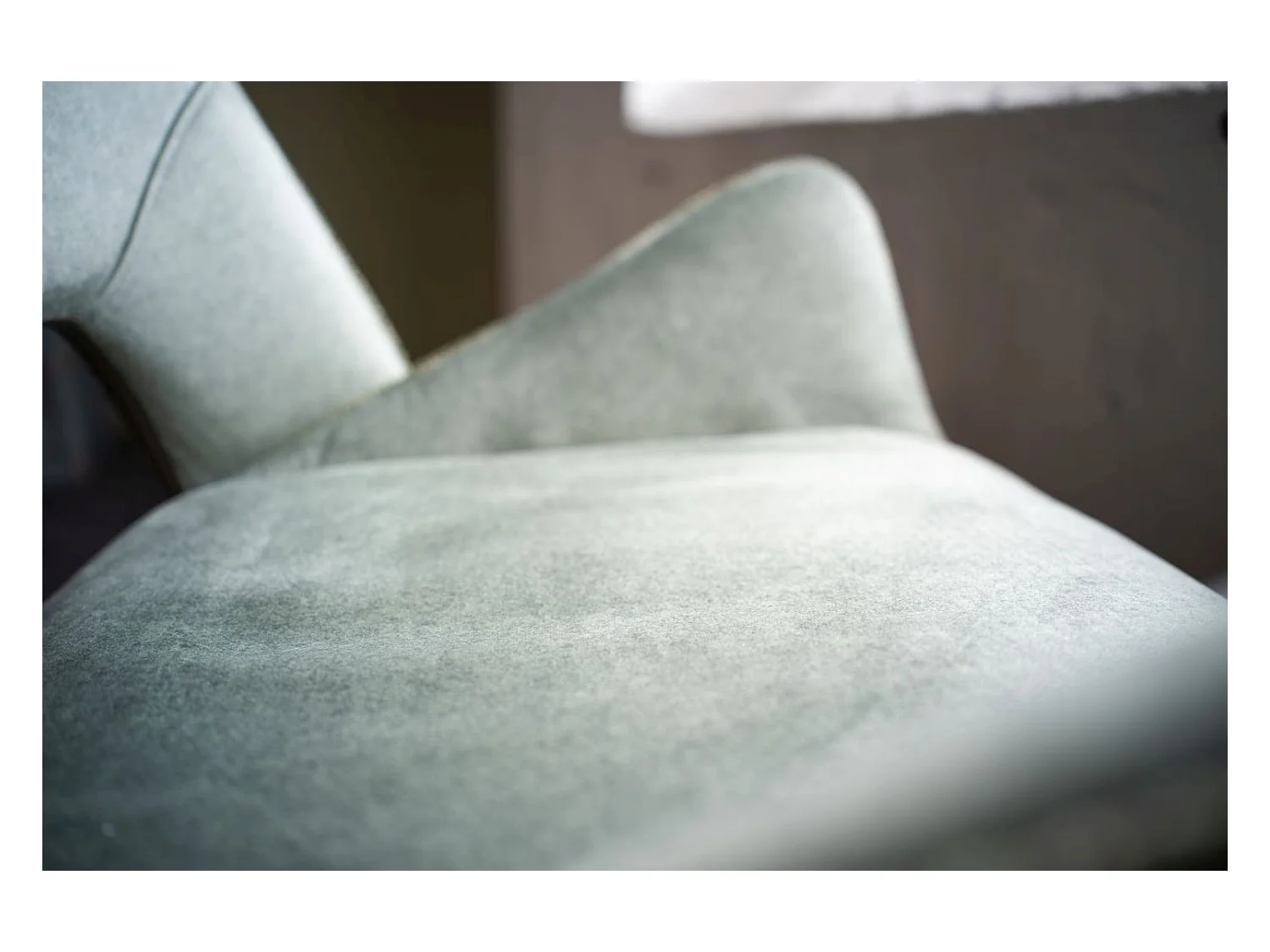 Chaise - Vert tissu tissé - VELO